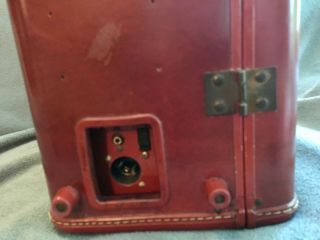 Ampex 620 amplifier - speaker - Vintage 1950 ' s classic suitcase monitor 10
