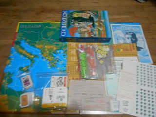 Civilization 1982 by Avalon Hill (Complete) Vintage RARE CLASSIC Board Game 3