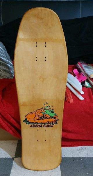 Vintage Santa Cruz Bod Boyle Skateboard Sick Cat OG NOT REISSUE 5