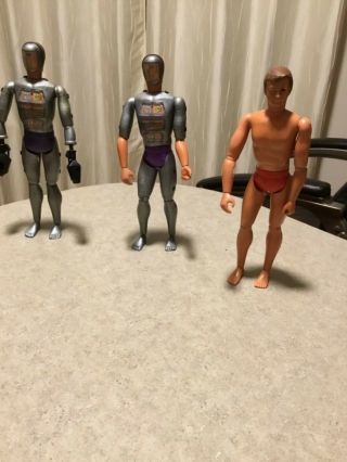 Vintage 1970 ' s Six Million Dollar Man,  and Maskatron Bionic figures. 3