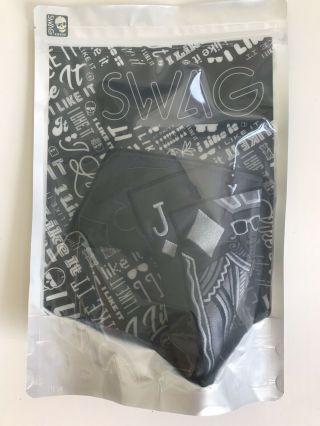 Swag Golf Blackjack Headcover Grey/black (rare Head Cover)