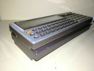 Sharp PC 1360 pocket computer calculator 2 ram card vintage retro Japan 2