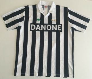 BAGGIO Juventus 1993 Home Football Shirt XL Soccer Jersey KAPPA Vintage Maglia 7