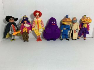 (7) Vintage Remco 1976 Mcdonald 