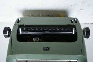 Vintage 1969 IBM Selectric Typewriter Compact Model 1 I RARE Green 5