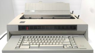 Vintage Ibm Wheelwriter 3 Typewriter Fully Comes With Ribbon