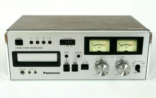 Panasonic Rs - 808 Vintage Stereo 8 Track Tape Deck.  (, Belts)