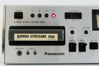 Panasonic RS - 808 Vintage Stereo 8 Track Tape Deck.  (, BELTS) 9