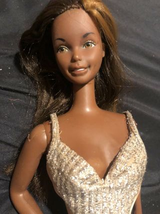 Vintage Supersize Barbie Christie Aa Superstar Era 1970s