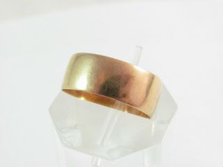 Antique Victorian 10k Solid Gold Band Ring J.  R.  Wood & Sons Xxx W Sz 7.  5