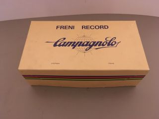 Vintage Boxed NOS Campagnolo Nuovo Record Brake,  Set Early 1970 ' s 2