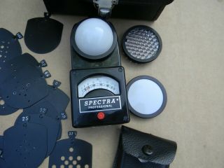 Vintage Spectra Professional P - 251 Vintage Light Meter Kit 2
