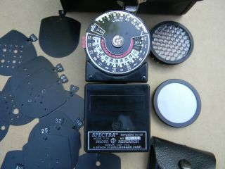 Vintage Spectra Professional P - 251 Vintage Light Meter Kit 3