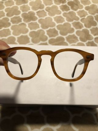 Tart Arnel Style James Dean Shady Character Depp Eyeglasses Moscot Lemtosh 46/23