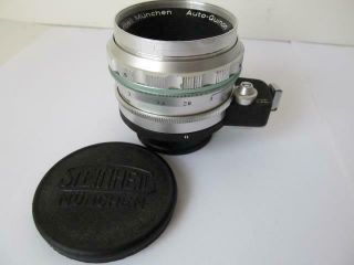 Vtg.  Steinheil Auto - Quinon 55mm F/1.  9 Lens Exakta Mount Pls Read