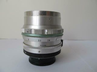 Vtg.  Steinheil Auto - Quinon 55mm f/1.  9 Lens Exakta Mount Pls Read 4