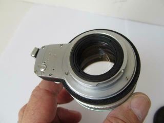 Vtg.  Steinheil Auto - Quinon 55mm f/1.  9 Lens Exakta Mount Pls Read 5