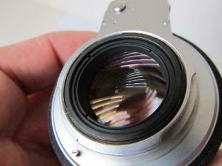 Vtg.  Steinheil Auto - Quinon 55mm f/1.  9 Lens Exakta Mount Pls Read 8