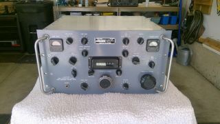 Collins R - 390 Receiver.  Vintage and COLLECTIBLE & COMPLETE recent alignment 6