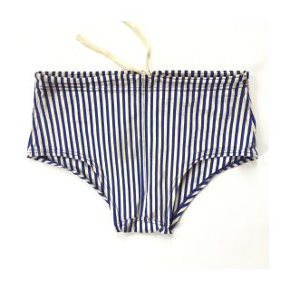 50s Mens Swim Trunks | Sizse 32 Waist Fitted Short Vintage Swimwear For Men