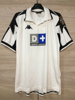 Juventus 1998 - 99 Edgar Davids 26 Away Football Soccer Kappa Vintage Rare Shirt 2