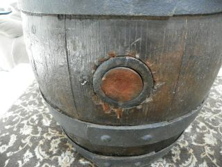 Rare P.  BALLANTINE Pre - Prohibition 1/4 KEG Wood P.  BALLANTINES Beer Barrel 11