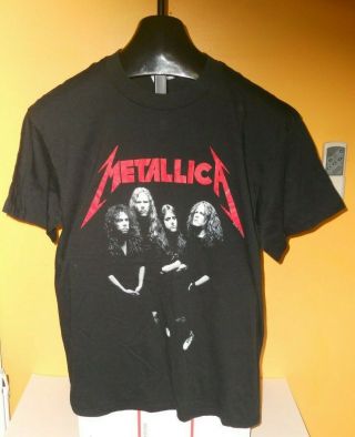 Vintage Authentic 1988 Metallica And Justice For All Heavy Metal Concert T Shirt