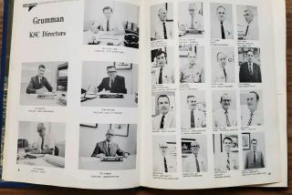 Grumman at KSC (Kennedy Space) 1970 Company Yearbook Apollo Lunar Module Vtg 9