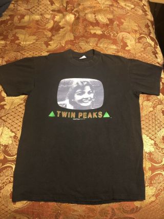 Twin Peaks Who Killed Laura Palmer 1990 David Lynch Tv Show Vtg T - Shirt 90s Rare