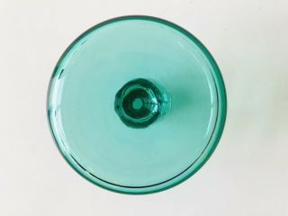 BLENKO Art Glass Decanter WAYNE HUSTED 5719 vintage barware mcm hourglass 60 ' s 4