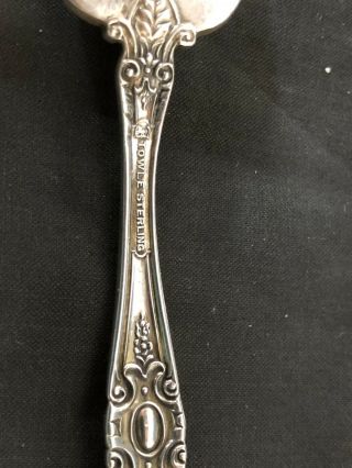 3 pc.  Baby Fork & Spoon Set Antique Towle Sterling Silver 