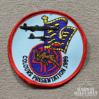 Caf Rcaf Airforce 419 Squadron Colours Presentation 1989 Jacket Patch (17812)