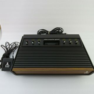 Vintage Atari 2600 Woody Made In Hong Kong