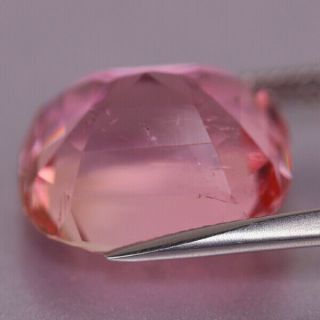 12.  36cts Copper & Manganese Bearing Rare.  Baby Pink Cuprian Elbaite Tourmaline 2