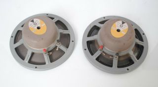 Vintage Jbl Audio Drivers Model D208 Tweeter 8 " 8 Ohm Speakers