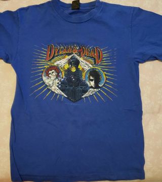 Vintage Greatful Dead And Bob Dylan T Shirt 1987