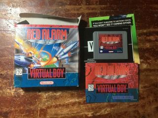 Rare US Version Nintendo 3D Virtual Boy Game System With 4 Games 6