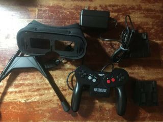 Rare US Version Nintendo 3D Virtual Boy Game System With 4 Games 9