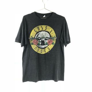 Vintage Guns N Roses T Shirt Size Large 80s 1987 Tour Appetite For Destruction L