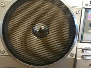Vintage SHARP GF - 8989 Boombox Old School Ghetto Blaster Great Loud Sound 4