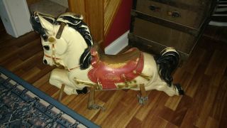 Vintage Spring Rocking Horse Toy,  King Prancer