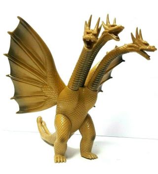 King Ghidorah Bandai Japan 8 " Figure Rare Vintage Godzilla Mecha Mothra Space