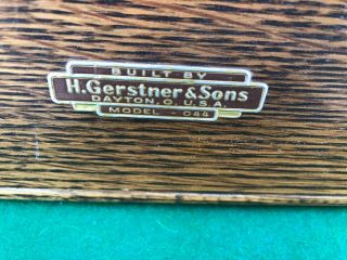Vintage H Gerstner Sons Machinist Tool Box