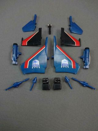 Vintage G1 Transformers 100 Complete Parts Set For Thundercracker