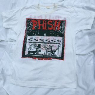 Orginal Phish Live Concert Vintage Single - Stich Band Tee T - Shirt Rare Tour Merch