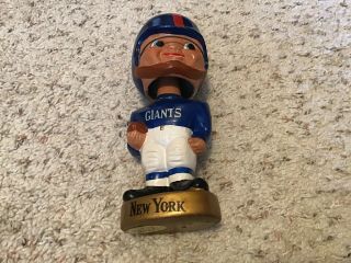 Vintage NY YORK GIANTS 1960 ' s NFL Vintage Football Bobble Head Nodder 5