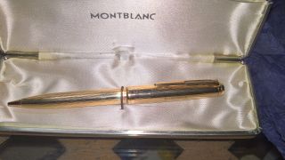 Montblanc 715 Vintage Rare 1958 R.  Gold Ballpoint Pen