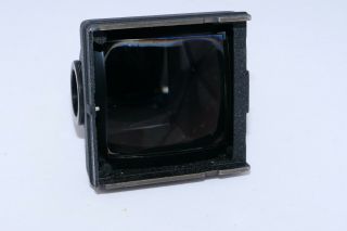 Vintage Rolleiflex TLR 2.  8F Eye Level Prism.  Case.  Rolleiflex 3.  5F,  Rollei 2.  8E3 5