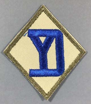 Wwii Army 26th Infantry Division Patch Cut Edges No Glow