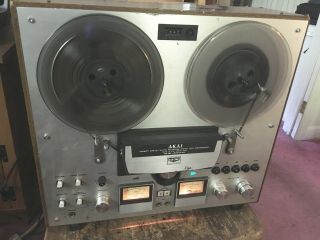 Akai Gx 265d Auto Reverse 6 Head Reel To Reel Vintage Tape Deck Recorder